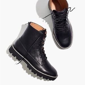 Madewell Citywalk Lugsole Lace-up Boot